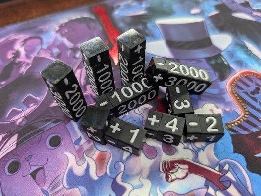 TCG Counter Tokens - [+/- 1000 ~ 4000][+/- 1 ~ 4]
