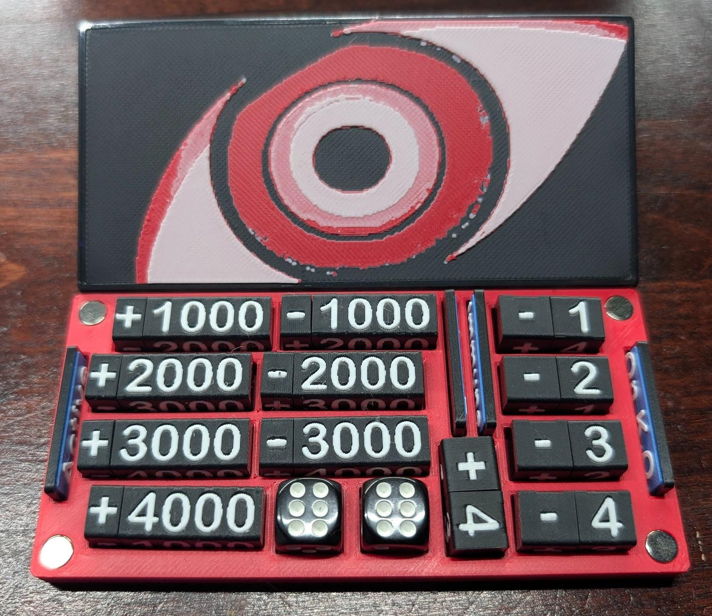 One Piece TCG Counter Token Tray – Power, Cost, and Status Tracker - [Imu]