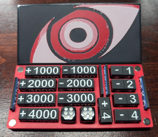 One Piece TCG Counter Token Tray – Power, Cost, and Status Tracker - [Imu]