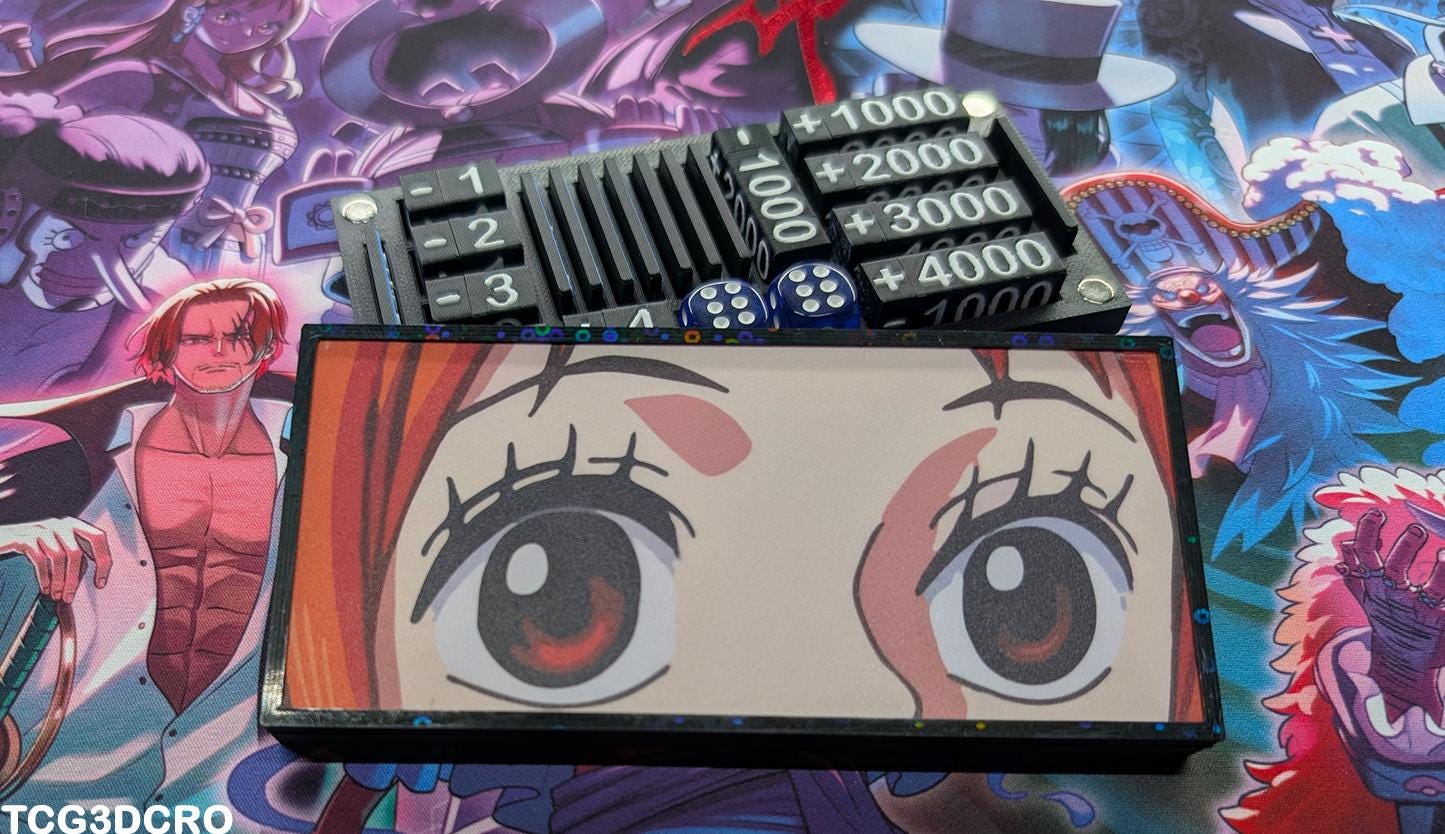 One Piece TCG Counter Token Tray – [Straw Hat Pirate Eyes]