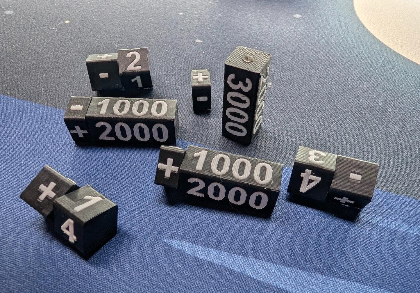 One Piece TCG Counter Token Tray – Power, Cost, and Status Tracker - [Imu]