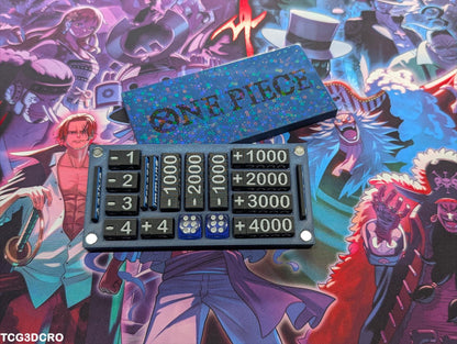 One Piece TCG Counter Token Tray – Power, Cost, and Status Tracker [Power Focus]