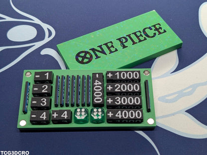 One Piece TCG Counter Token Tray – Power, Cost, and Status Tracker