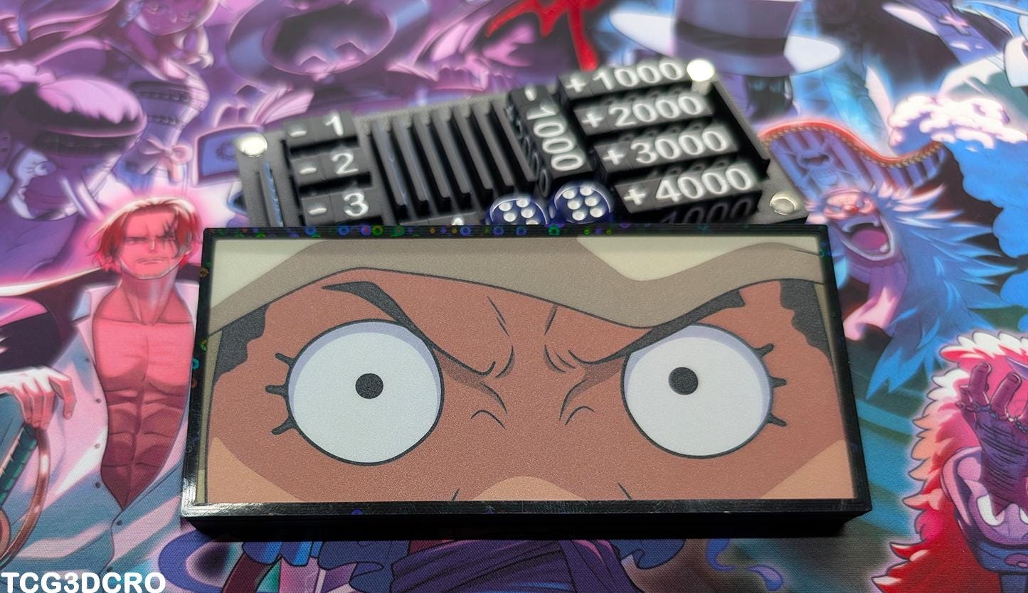 One Piece TCG Counter Token Tray – [Straw Hat Pirate Eyes]