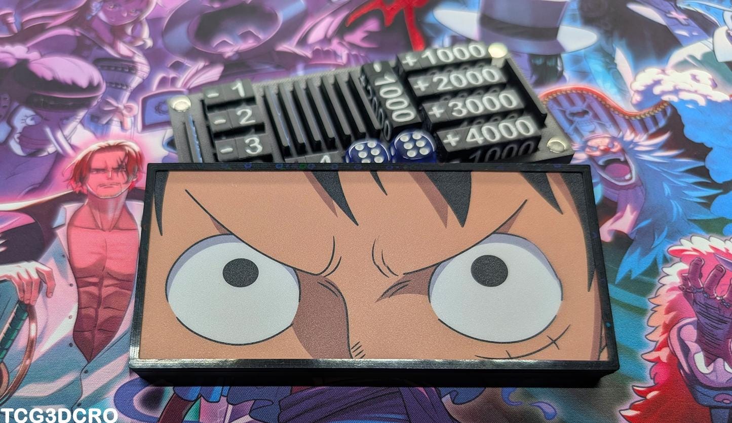 One Piece TCG Counter Token Tray – [Straw Hat Pirate Eyes]