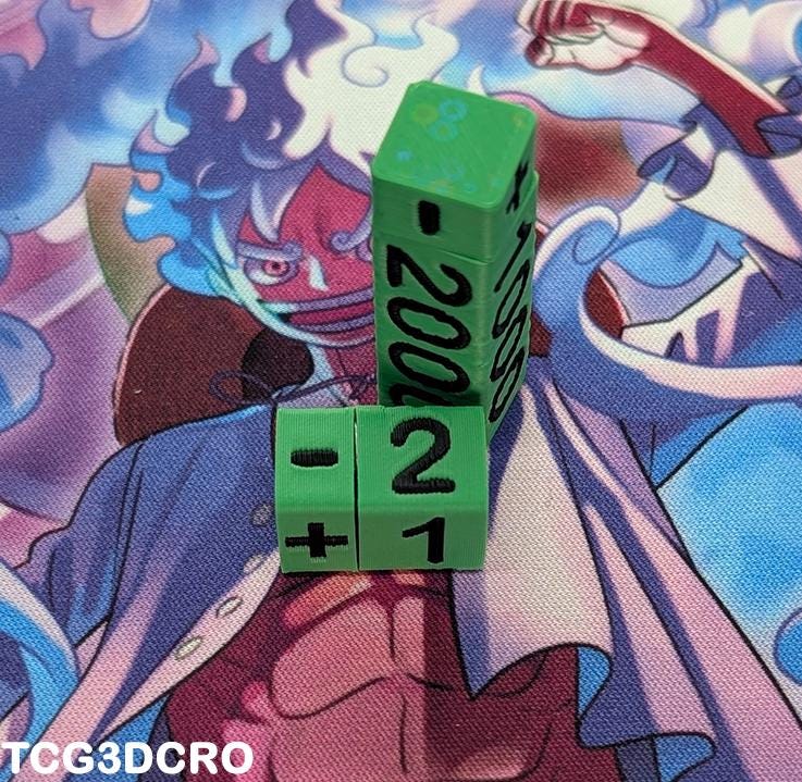 TCG Counter Tokens - [+/- 1000 ~ 4000][+/- 1 ~ 4]
