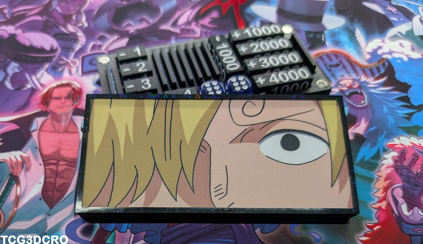 One Piece TCG Counter Token Tray – [Straw Hat Pirate Eyes]